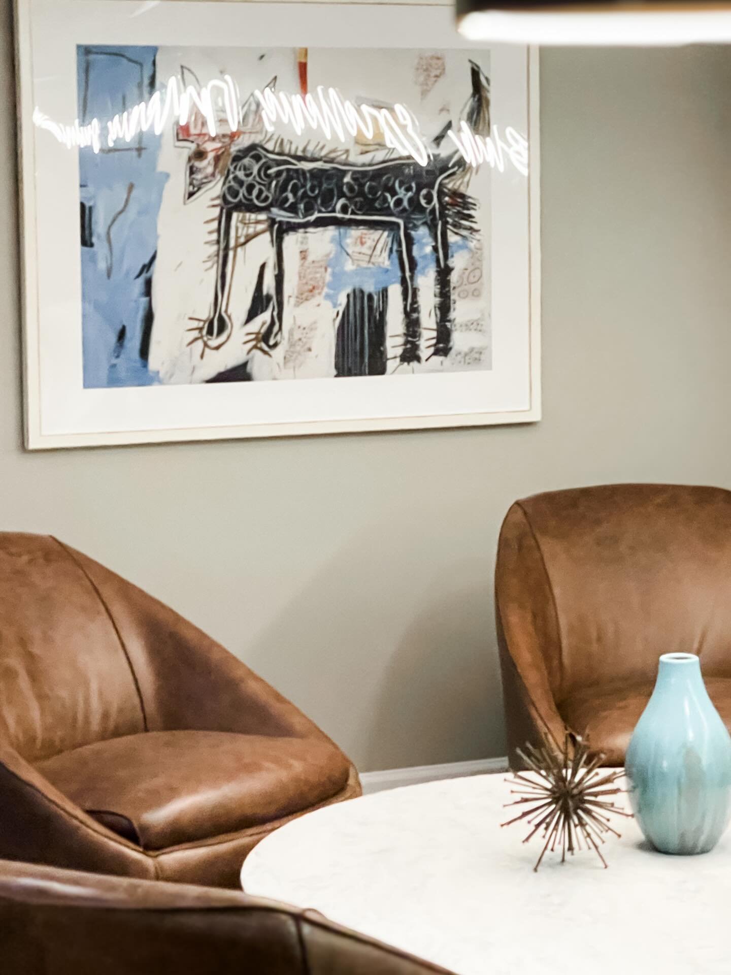 Family-friendly&hellip; but Grown &amp; Sexy at the same time. That&rsquo;s the goal. 

Because for my clients life is happening in these spaces. And while we want them to look good, they also need to work.

In this room, for these clients, every mat