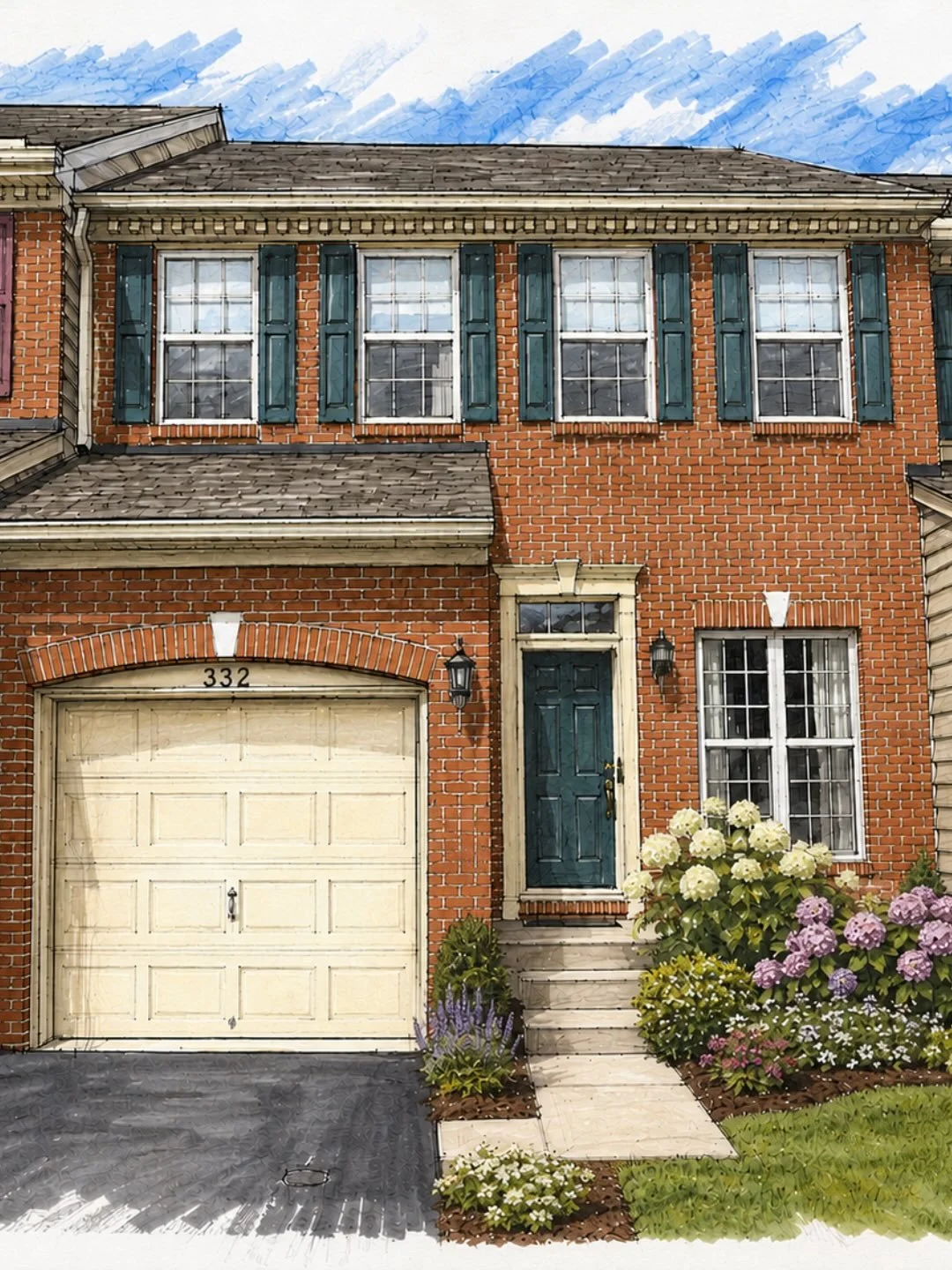 Good design isn&rsquo;t just about making a home beautiful. It&rsquo;s about making it live beautifully.

For this Kennett Square townhome project, we were involved from the ground up&mdash;partnering on builder selections, refining layouts, guiding 