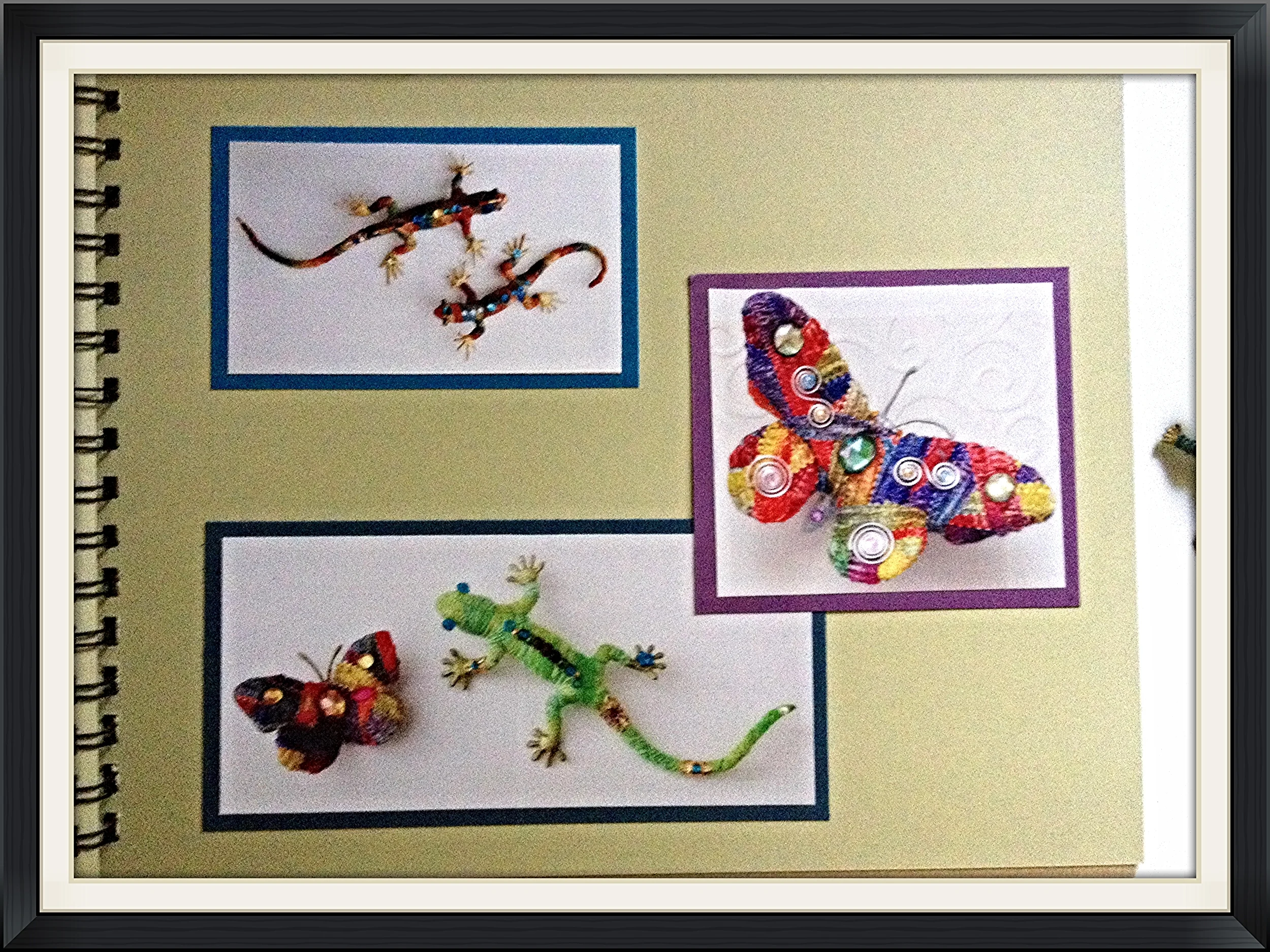  A page from my portfolio.... 