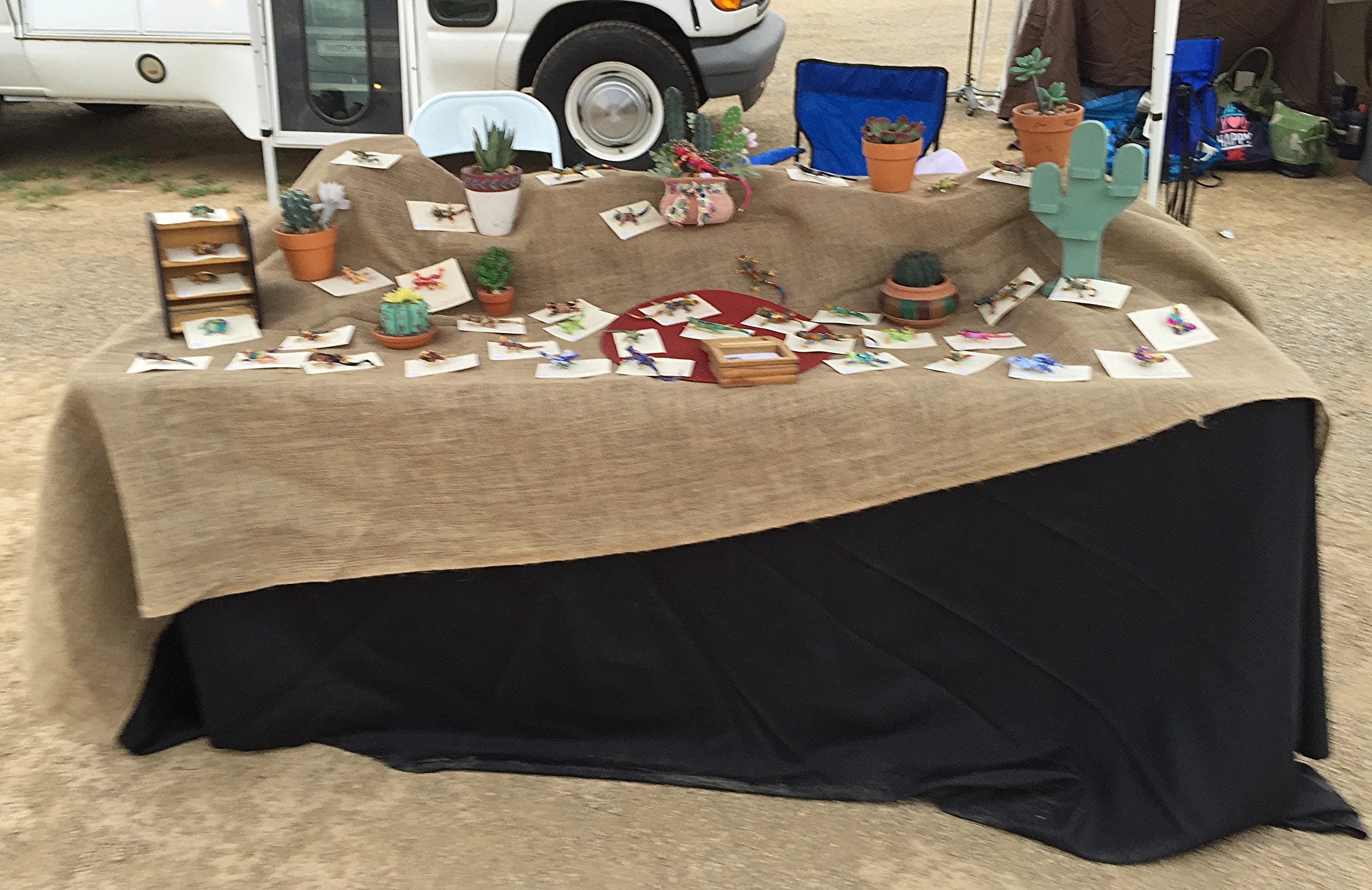 My first set up...NOT in the garage