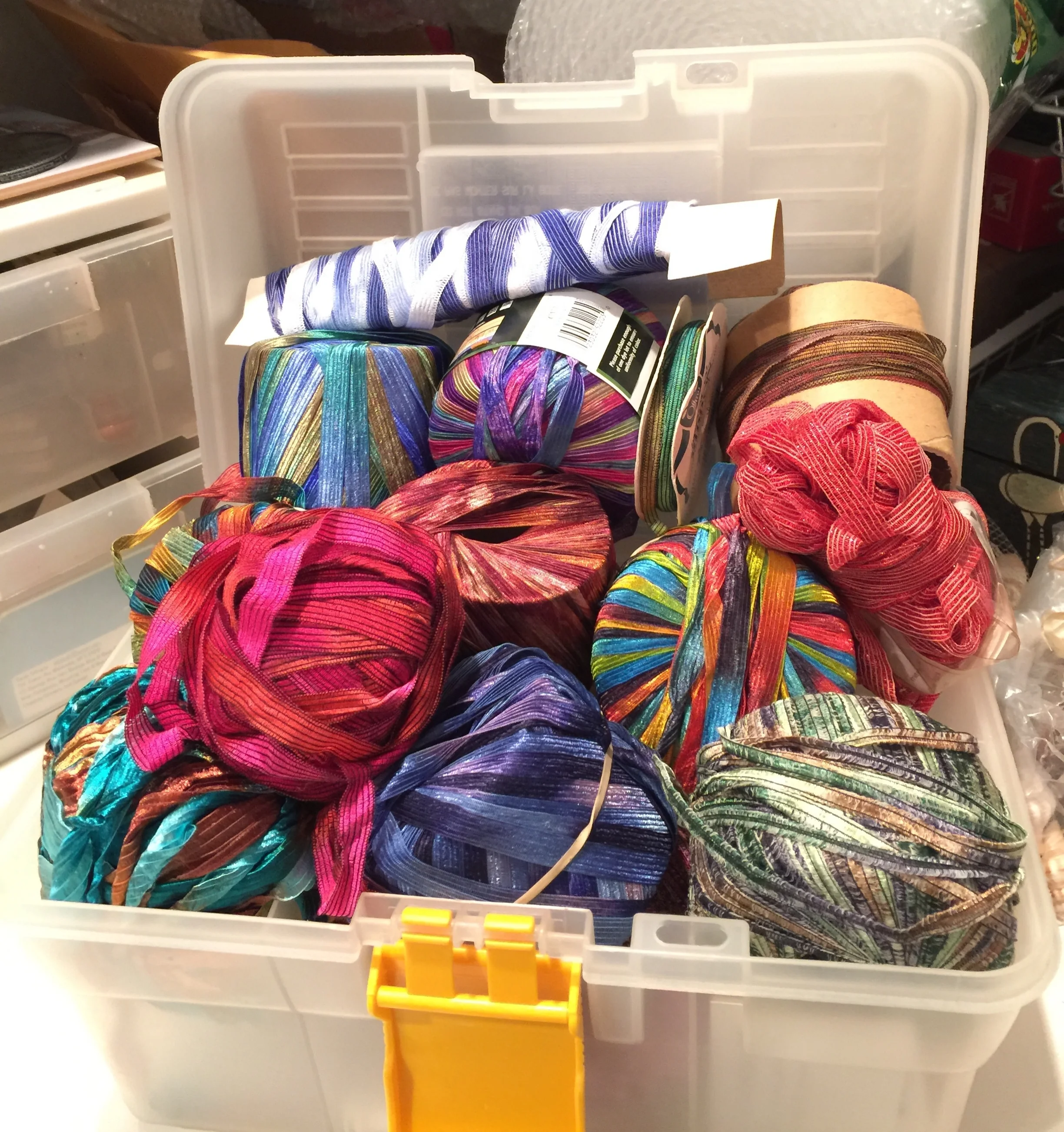  Here is a SMALL sample of yarns...... 