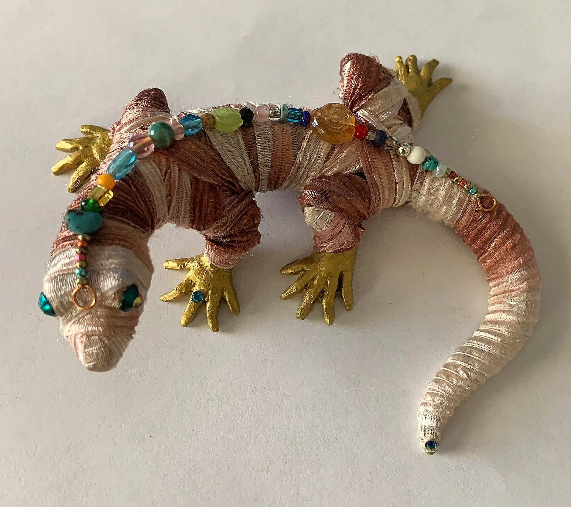 Paper Mache Lizard