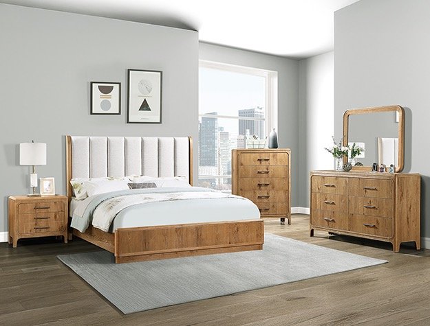 SETB1500 WESTCOTT BEDROOM GROUP-CERUSED NATU