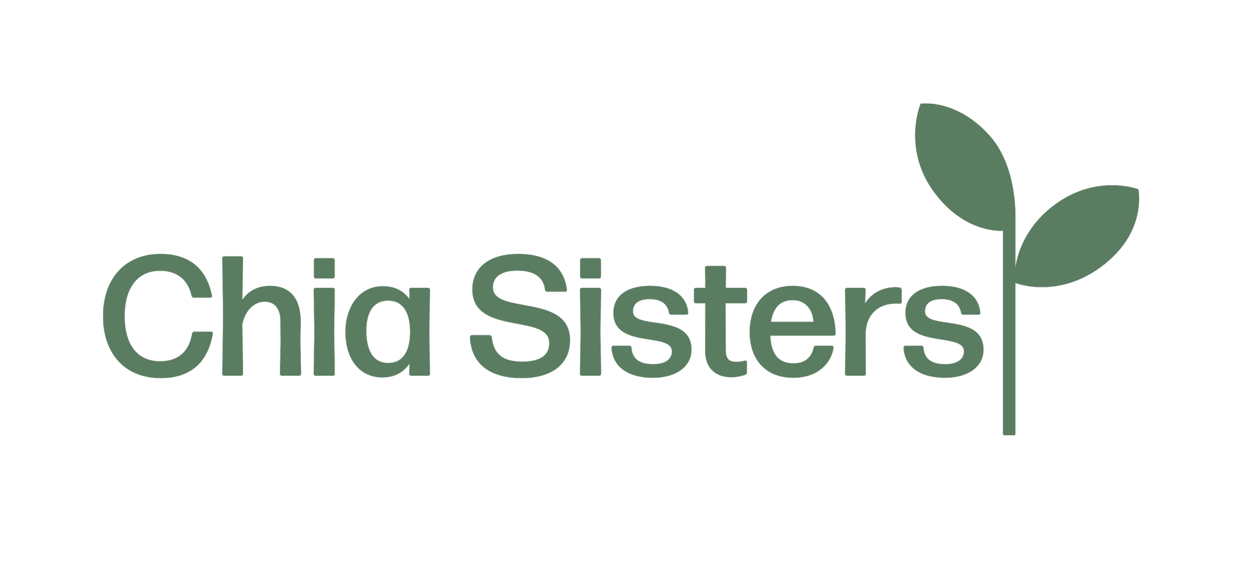 Chia Sisters Master Logo Chia Green.png