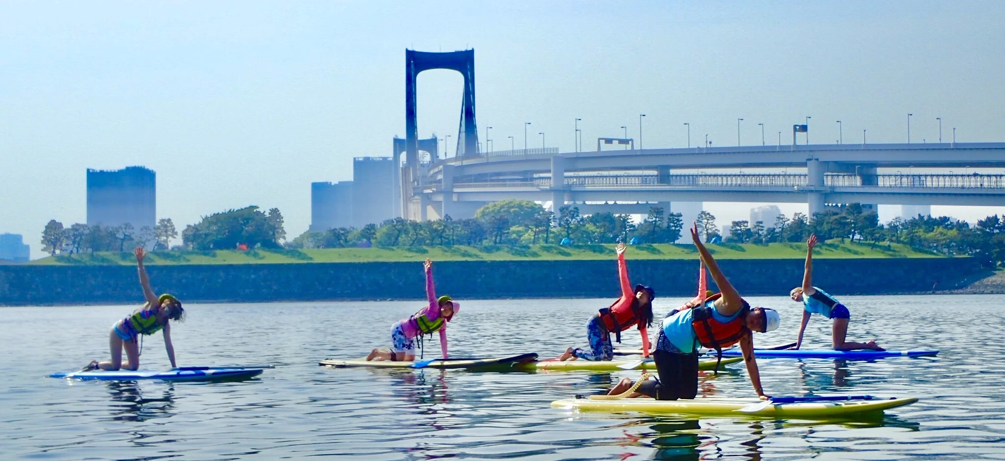 SUP Yoga Odaiba