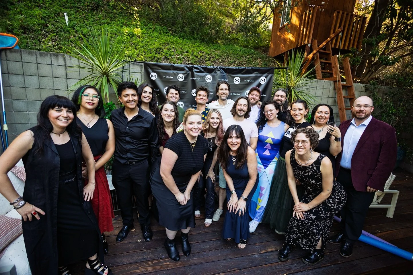 thank you @thenighttemple @impact24pr @debscottcostumes for hosting a wonderful afternoon of fantastic chamber music. It was an honor to perform &lsquo;Quartet for the End, L&rsquo;chaim&rsquo; (swipe for video 🔈), the end credits from @unspokenfeat
