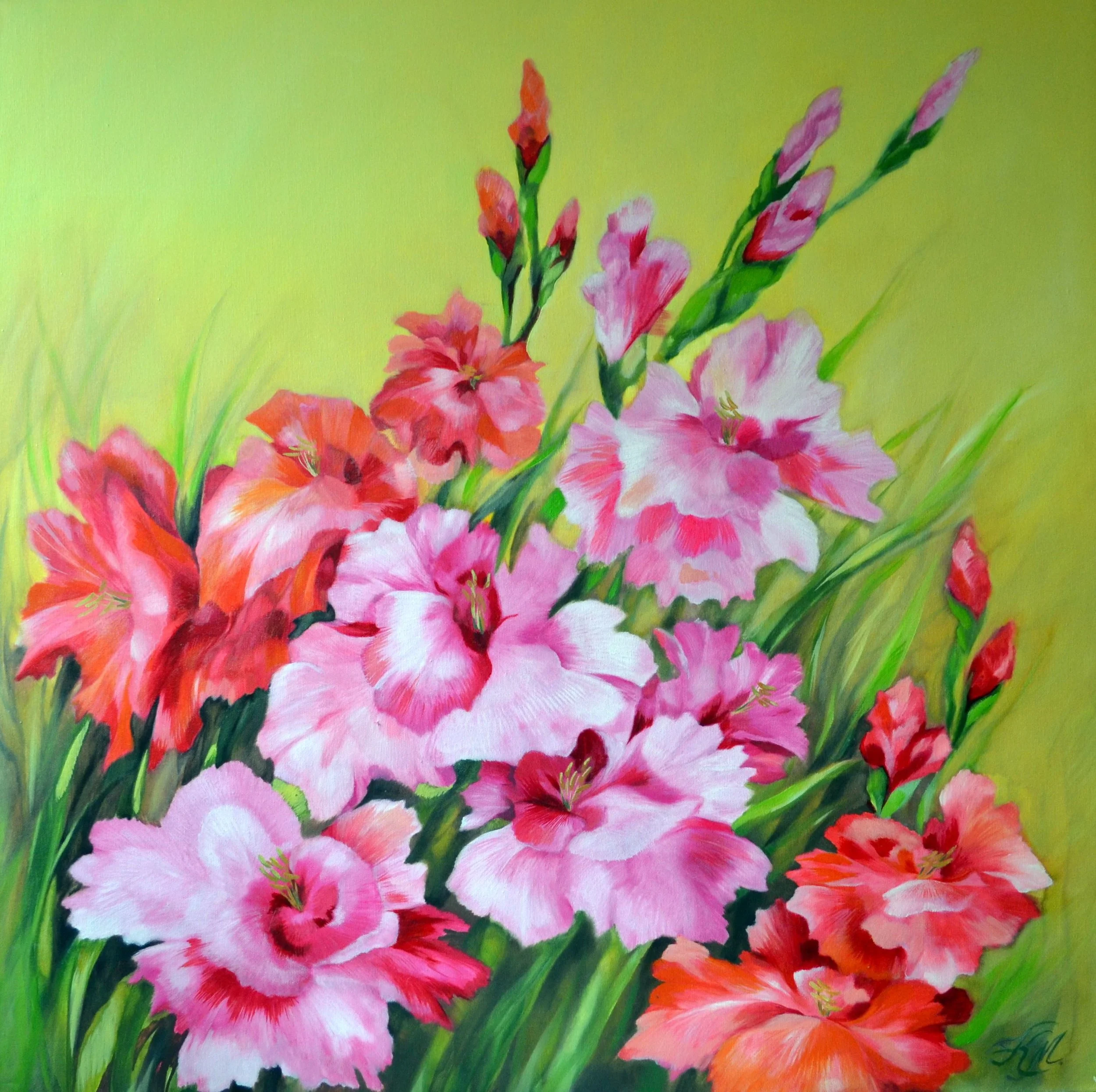 Gladioli-Marina Kotikova.jpg