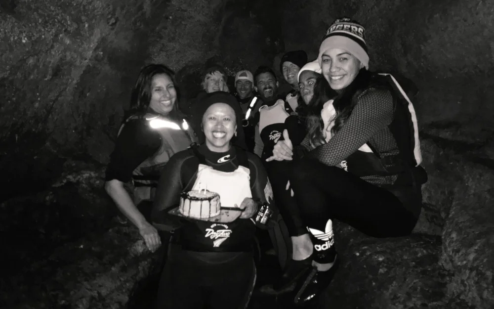 OK, so I spent my 35th birthday in a glow worm cave! That was pretty special, definitely something I won't forget.