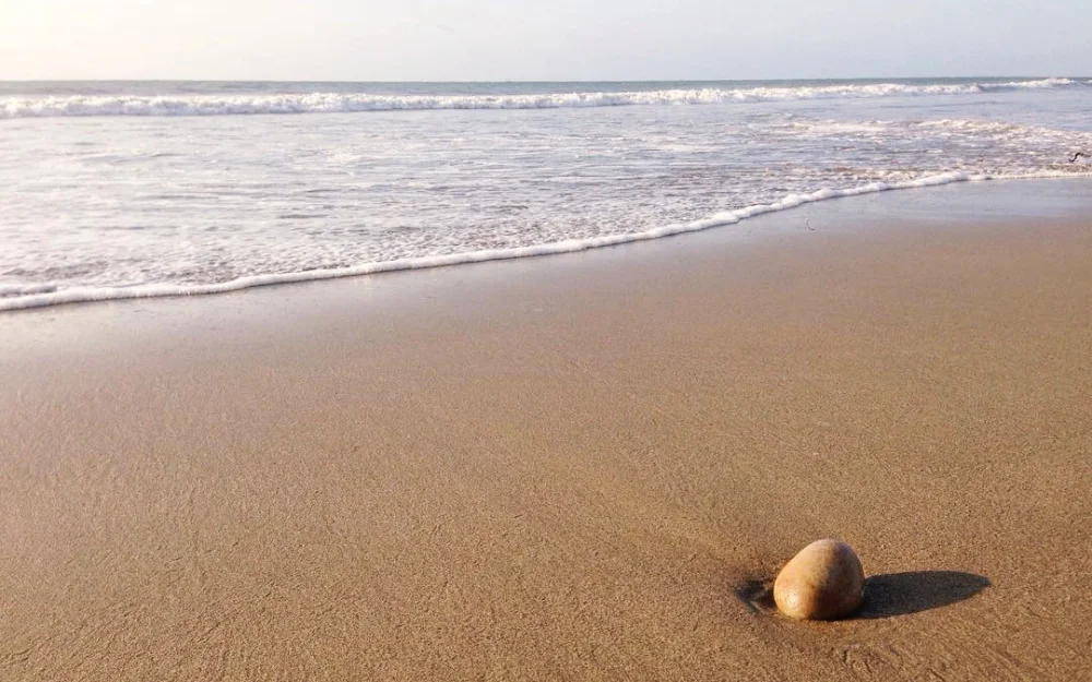 The Pacific Ocean from South America.
