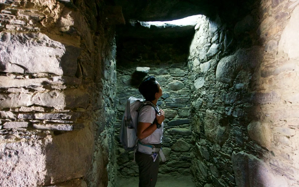 Near the entrance of the main rooms at Willkawain.