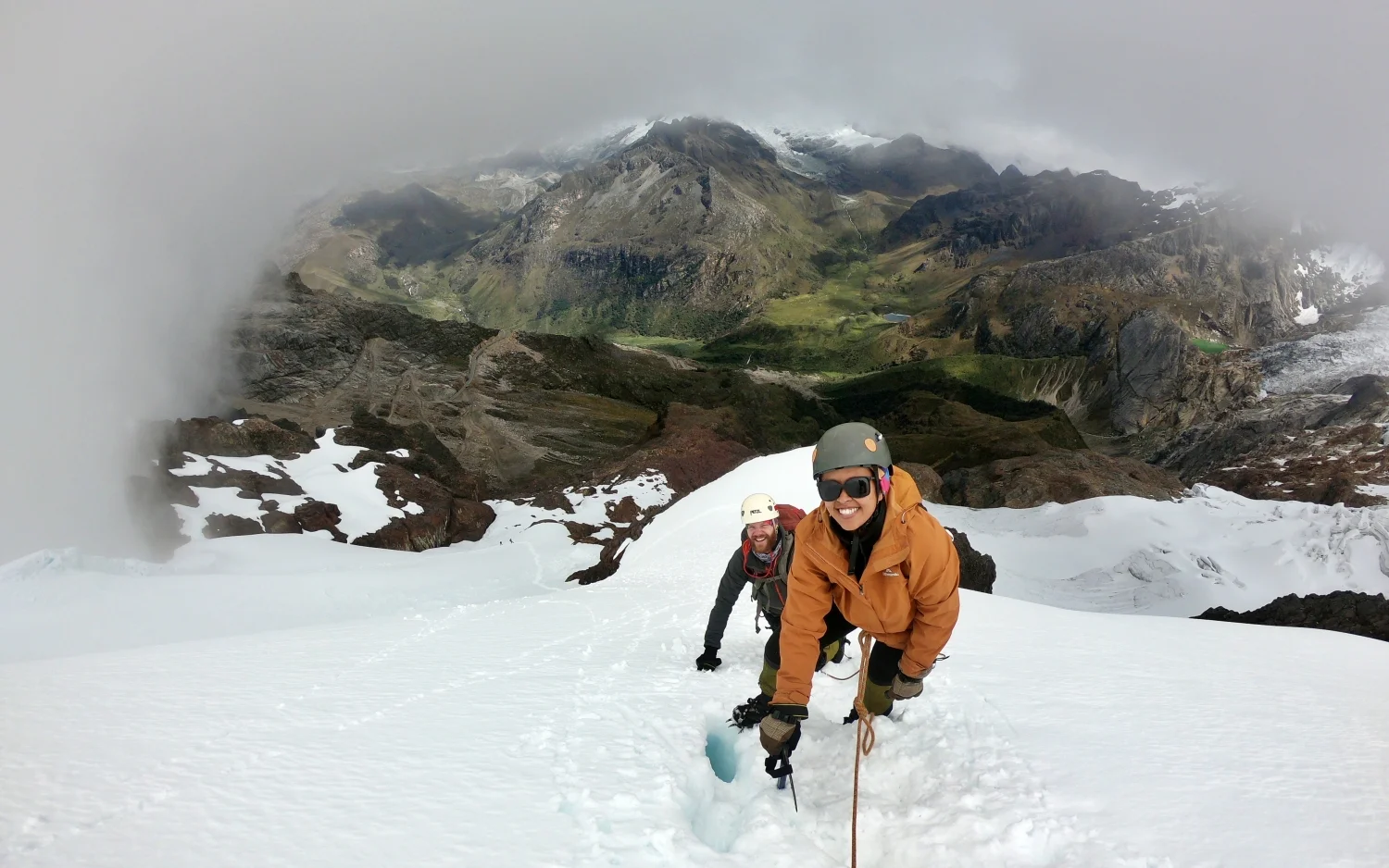 On the way to Nevado Mateo, how amazing is this view?