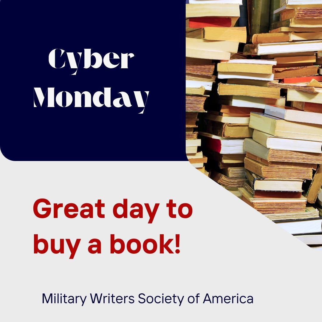 Check out our website for some fabulous book suggestions by our wonderful members: https://buff.ly/3FjcAoa!

Happy Cyber Monday!

#shopsmall #buyfromtheauthor #militarywriters #nonprofit #mwsa