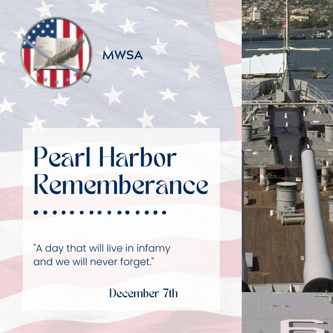 Pearl Harbor Remembrance Day.

Here is an except from President Franklin D. Roosevelt's speech:

&quot;YESTERDAY, December 7, 1941 a date which will live in infamy the United States of America was suddenly and deliberately attacked by naval and air f