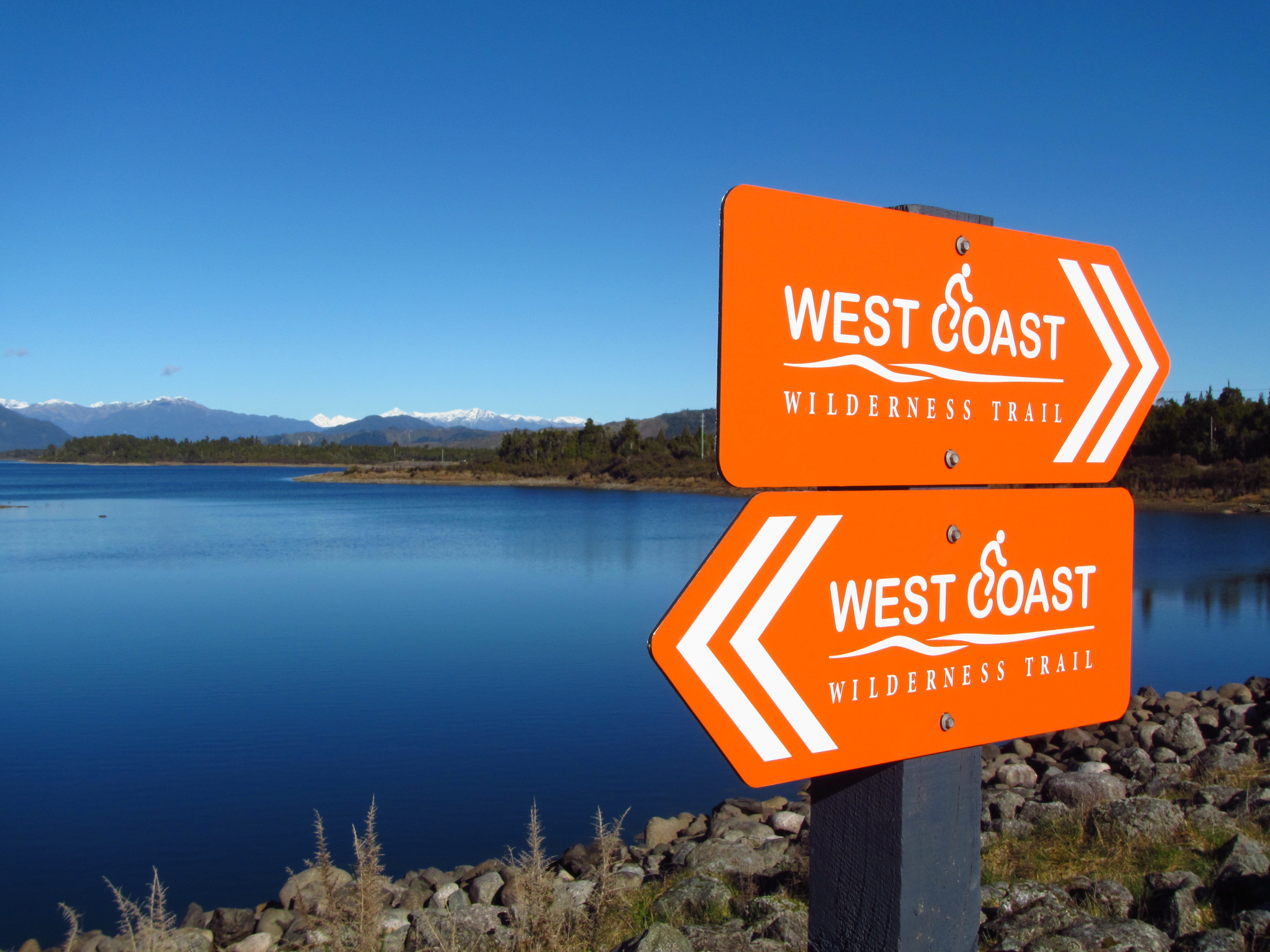 A close friend. West Coast Wilderness Trail.