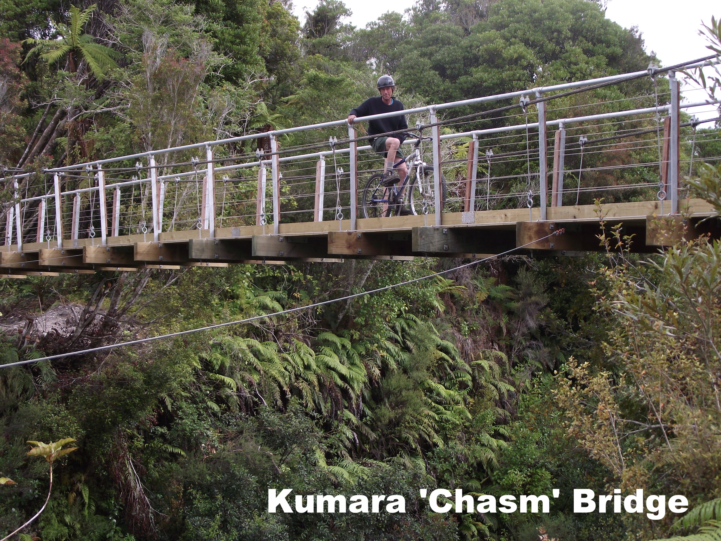 Kumara Chasm Bridge, West Coast Wilderness Trail