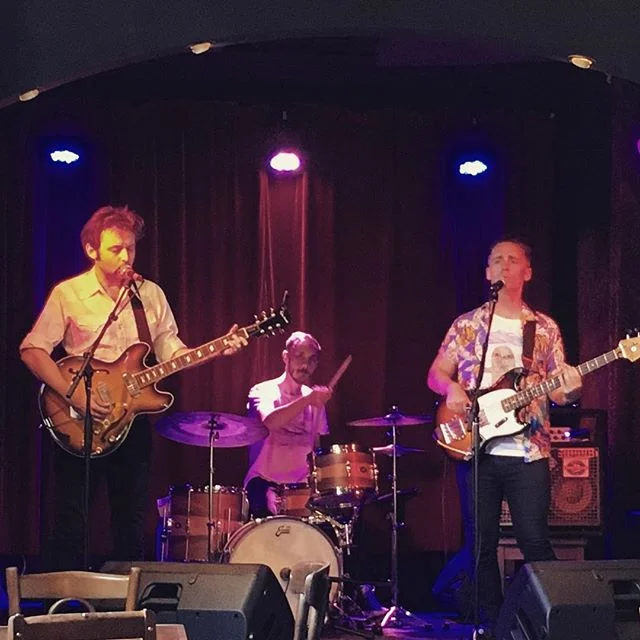 James pulls a BV face, and Ben pulls a &lsquo;what type of paradiddle am I going to play next&rsquo; face whilst The Experiment do music at @thebridgehotelcastlemaine last weekend. We next play The Union Hotel on Feb 3rd at 9:00pm. Two mighty sets.