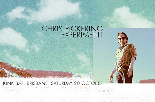 On Oct 20th, The Experiment and I play @thejunkbar in Brisbane for our only headline show up in the deep north this year. Ticket link in bio...