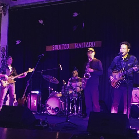 We had a ball at @spottedmallard last Friday supporting @peppercornqueen for her &lsquo;Lilith Shrugs&rsquo; launch. It was especially great to have @reservoirdogsmelbourne up on stage with us too. Photo by Raychel Stone of @fraser.stone.music - who 