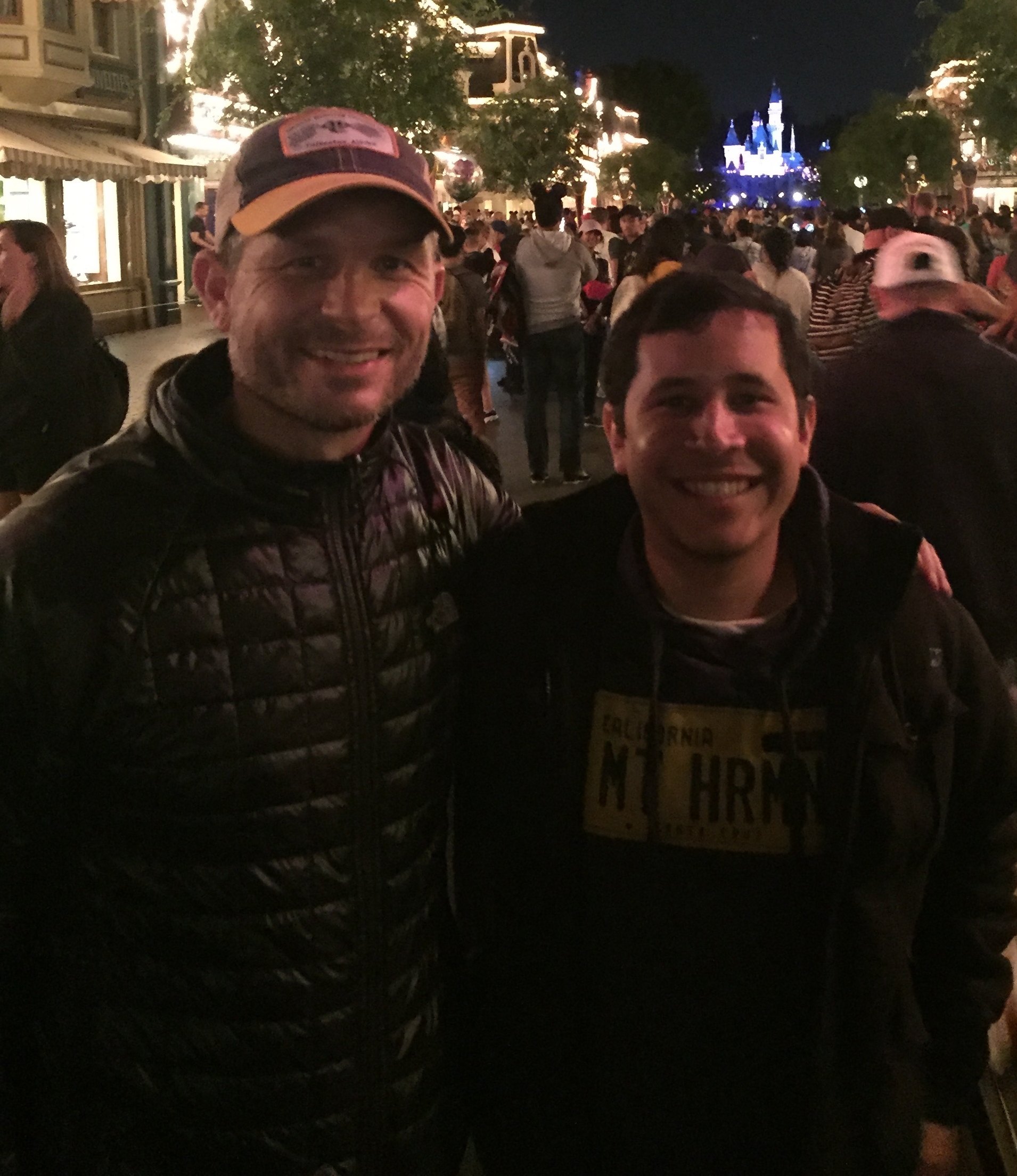 Matt and I at Disneyland
