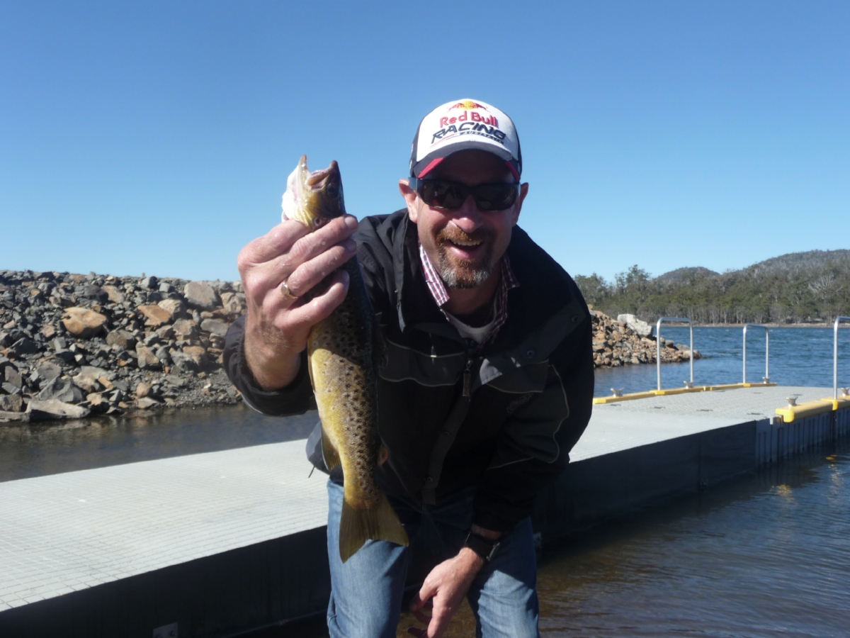 Tea Tree Lodge - trout fishing holiday Tasmania