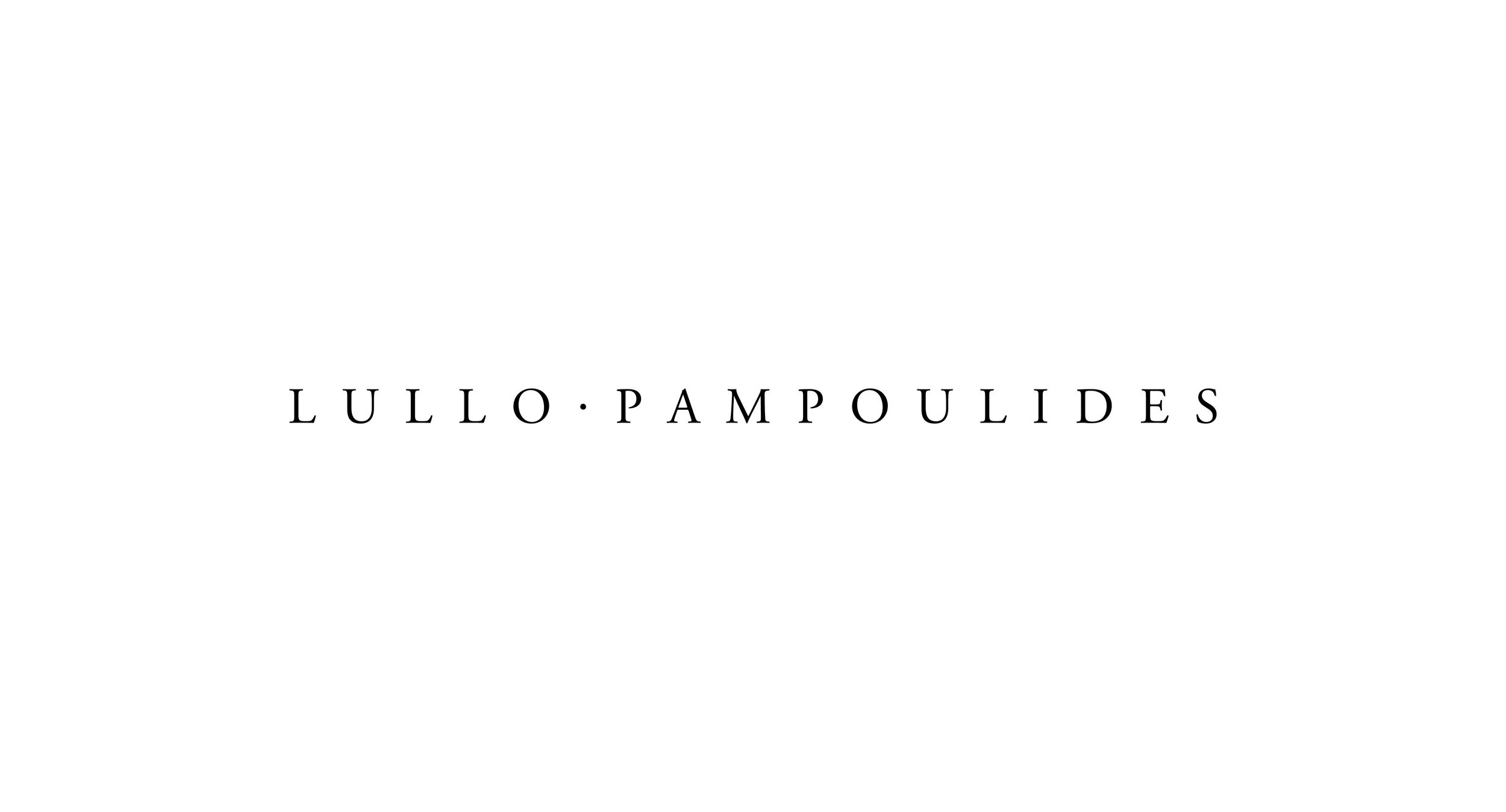 lullo · pampoulides logo