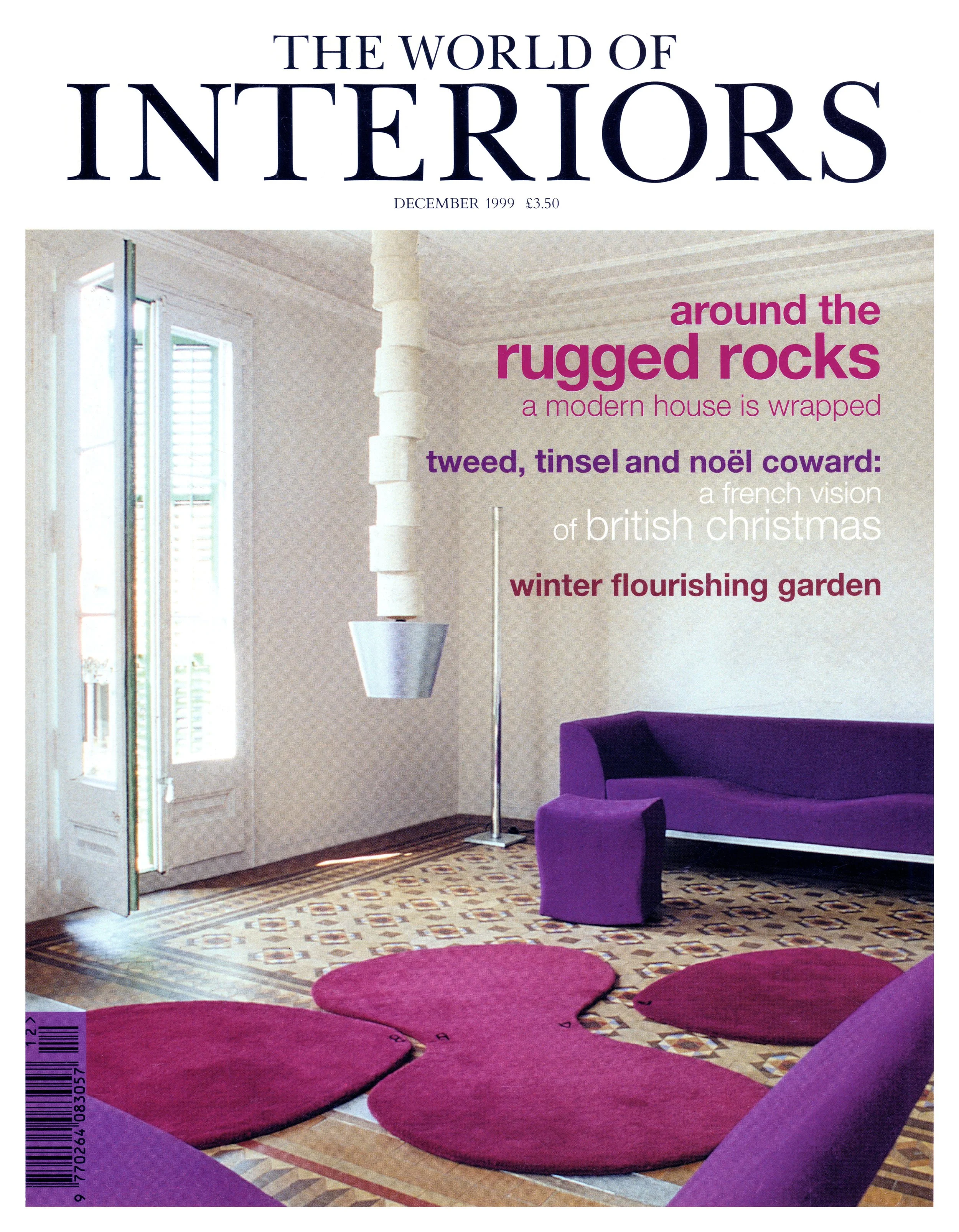  Featured in The World of Interiors article about my flat at the time. 