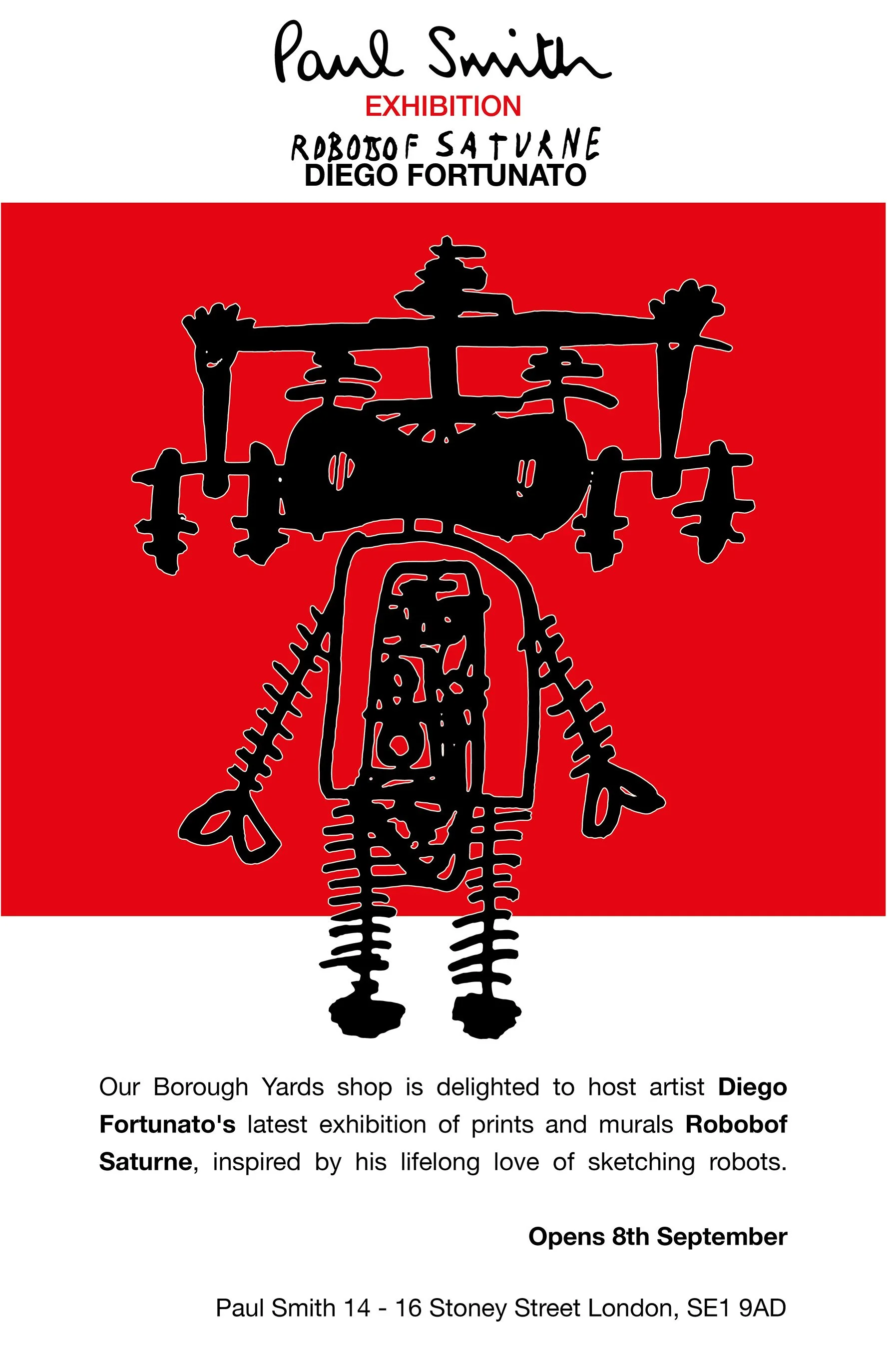 ROBOBOF exhibition   |   Paul Smith 2022