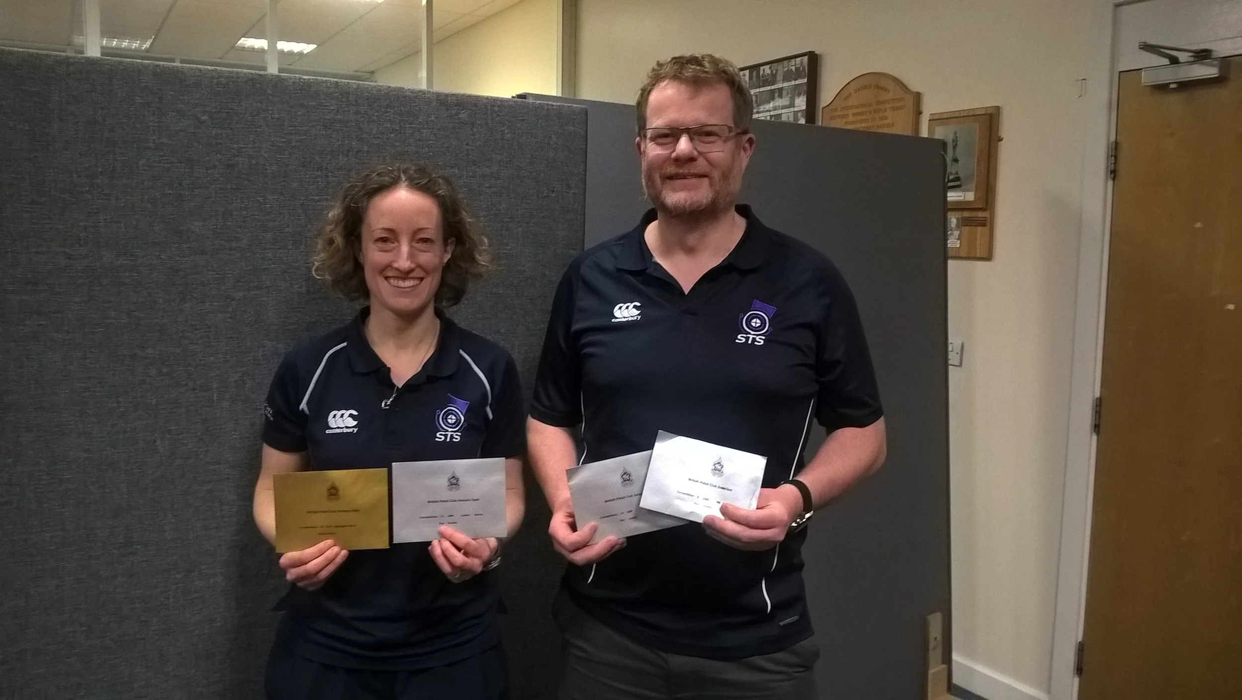 Continued success for Caroline & Alan on Day 2 of the BPC Champs