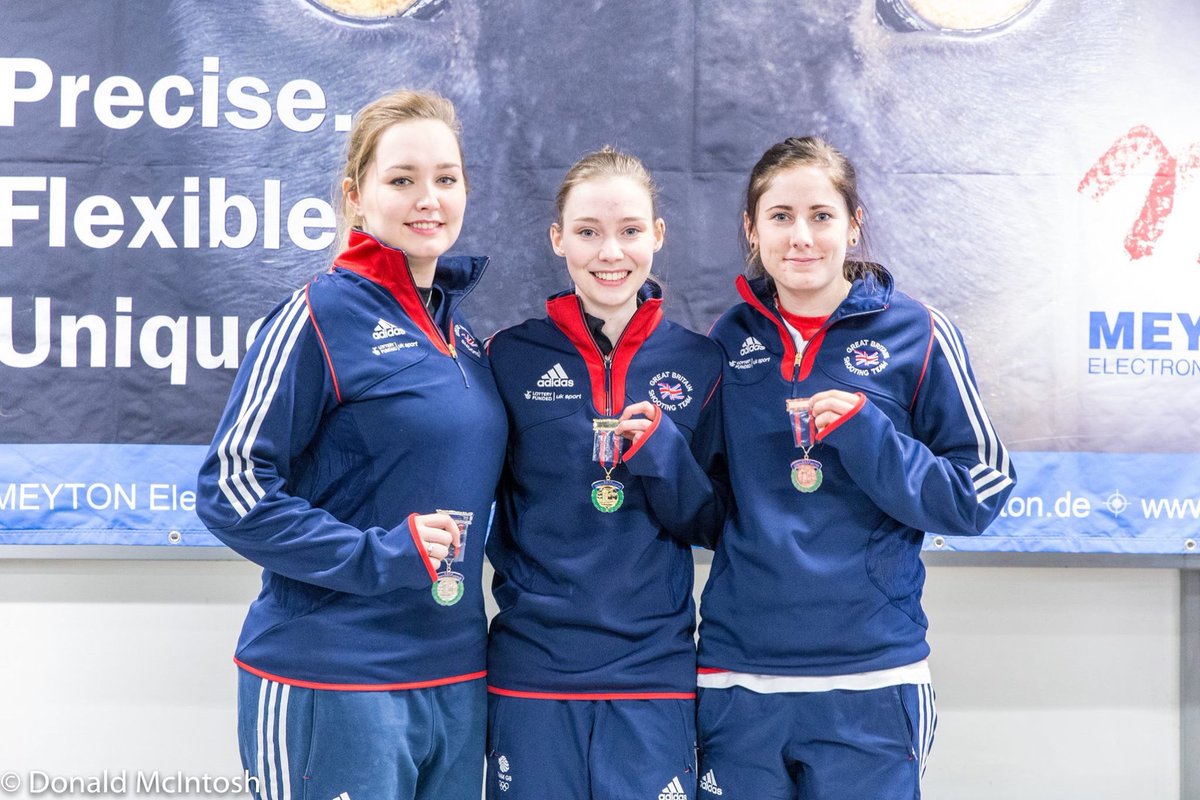 Gold for Seonaid McIntosh, Silver for Jen McIntosh, 3rd Katie Gleeson