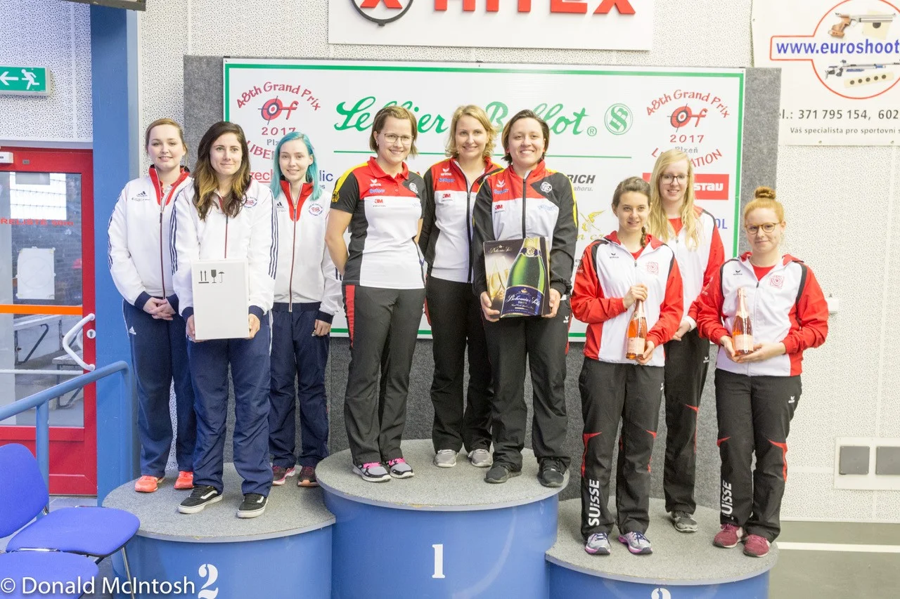 Scottish Athletes Medal in Pilzen