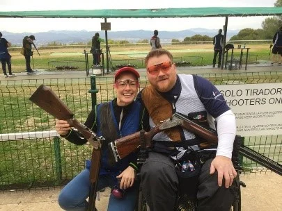 Allan Ritchie & Sharon Niven at the 2018 Malaga Grand Prix