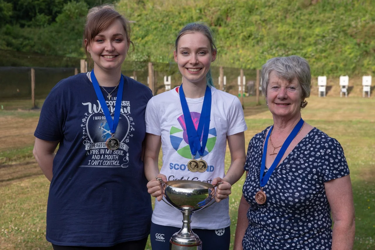 (L to R) Jennifer McIntosh, Seonaid McIntosh, Sheena Sharp