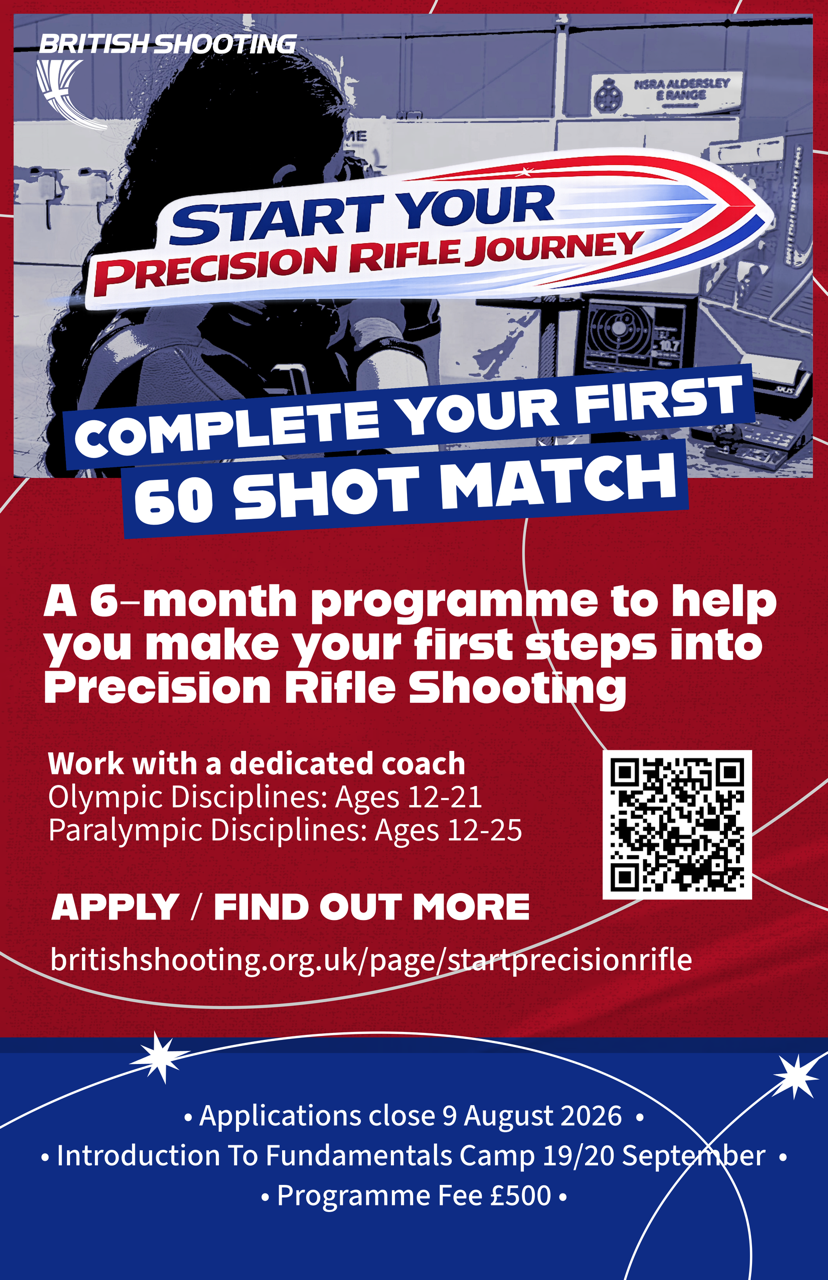 Applications Open for British Shooting Precision Rifle Foundation Programme