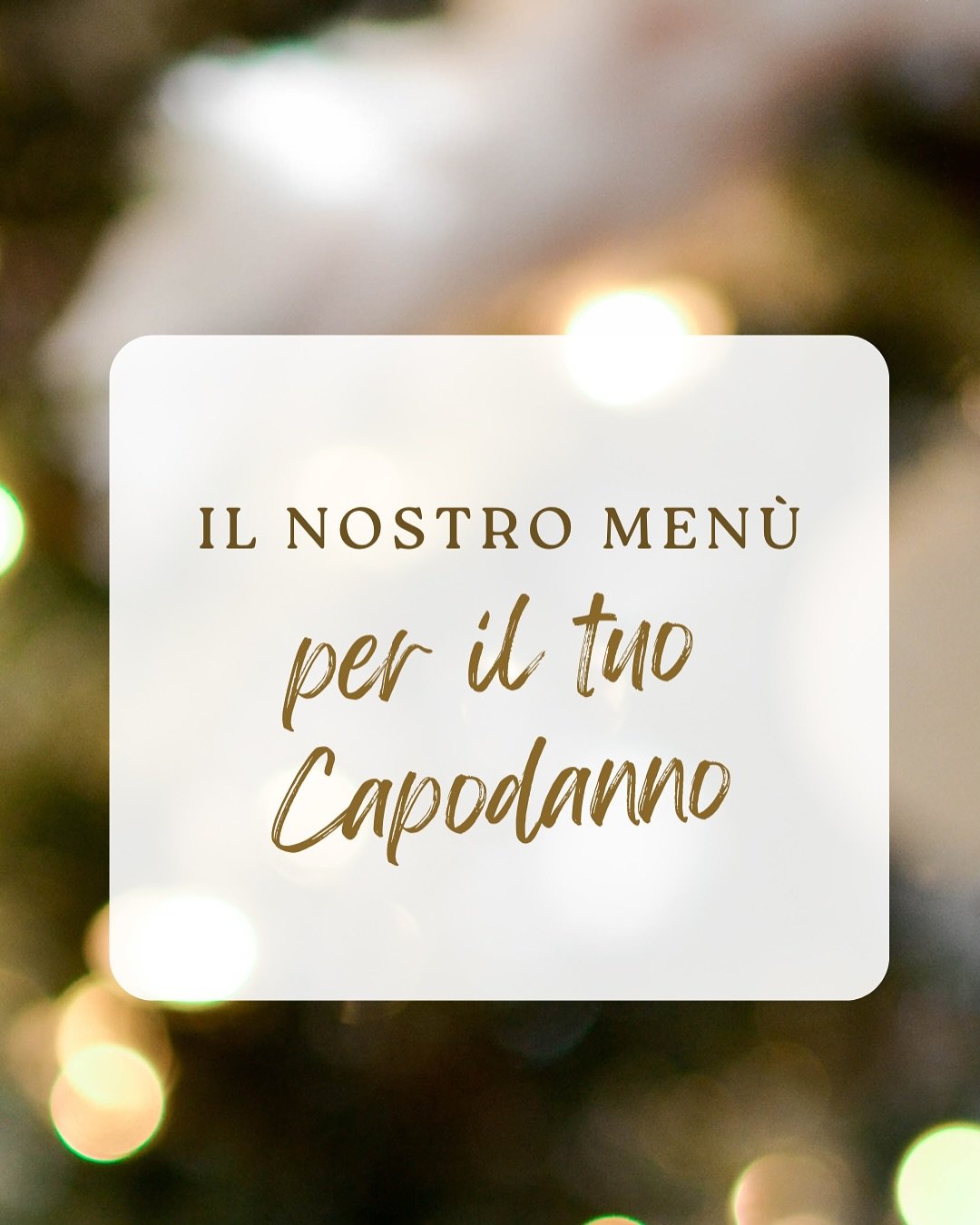 ✨Cosa c&rsquo;&egrave; di meglio di un cenone di Capodanno tra amici? Il nostro brindisi &egrave; solo l&rsquo;inizio! 🥂 Sei pronto a festeggiare con noi?🎉 

#osteriaallachiesa #capodanno #placetobe #pllacetoeat #havefun #guidamichelinit #momfumo #