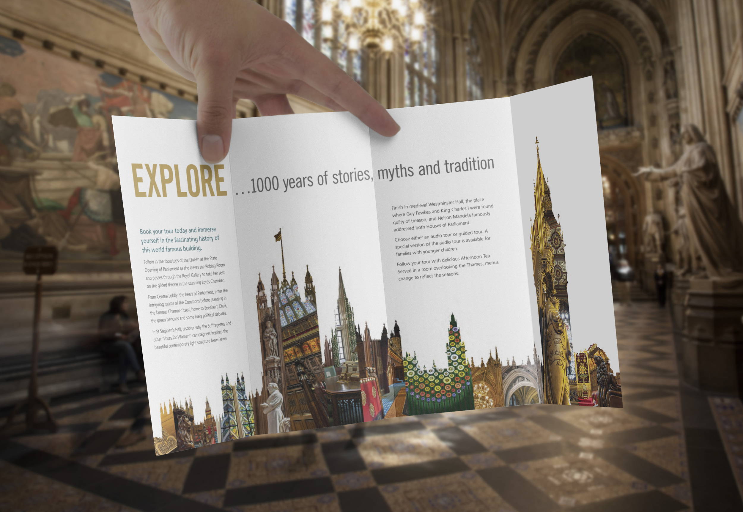 Visit Parliament main promotional leaflet