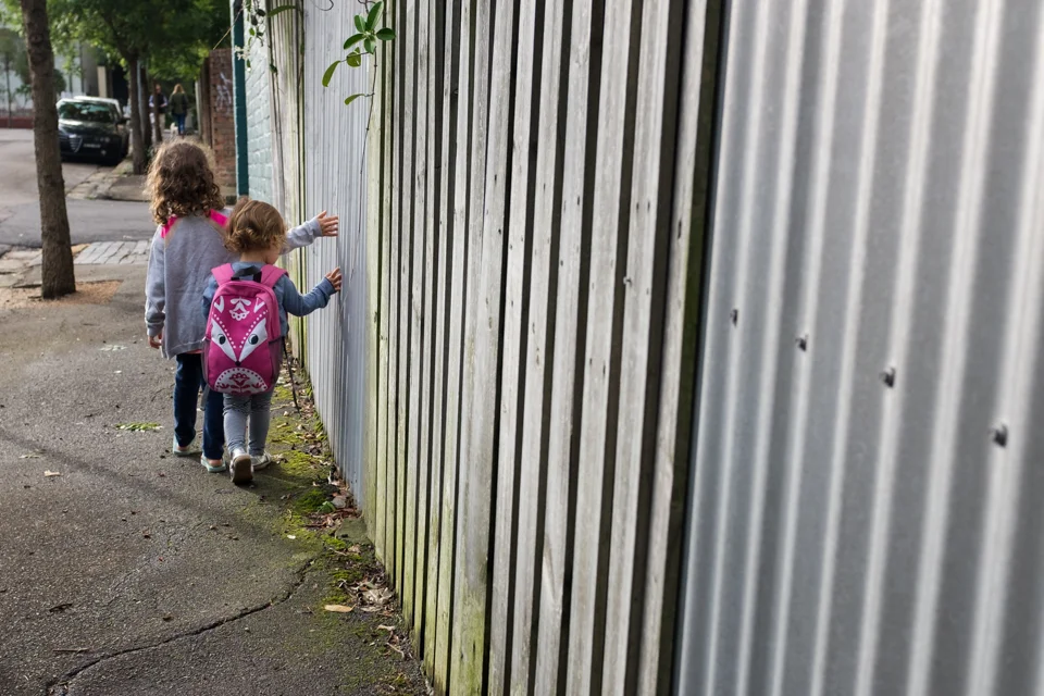 The walk home