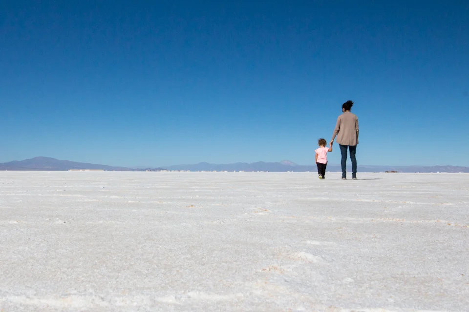 Salt at Salinas Grandes