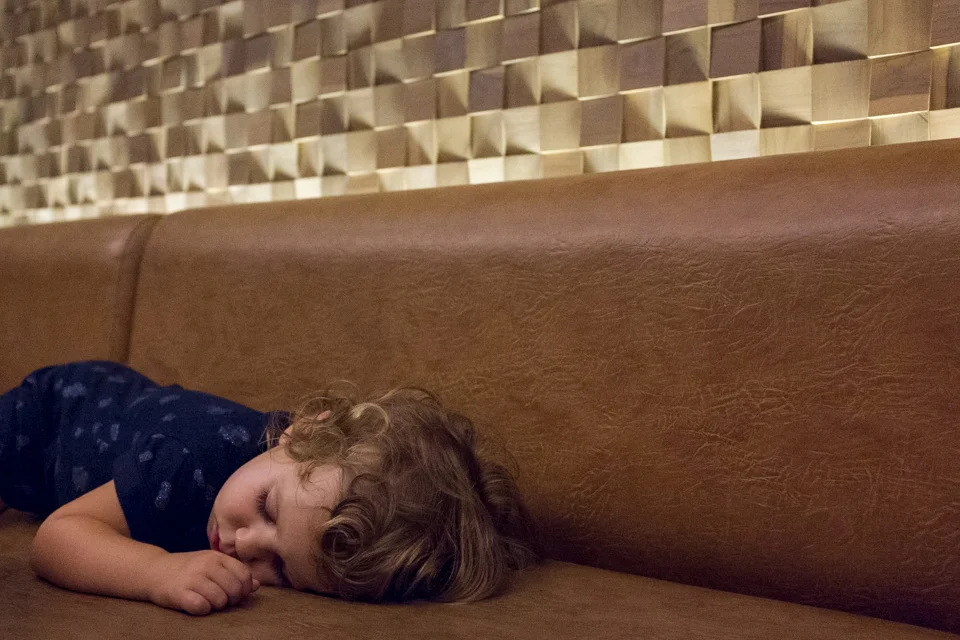 Goodnight Sao Paulo. Asleep again, this time through dinner