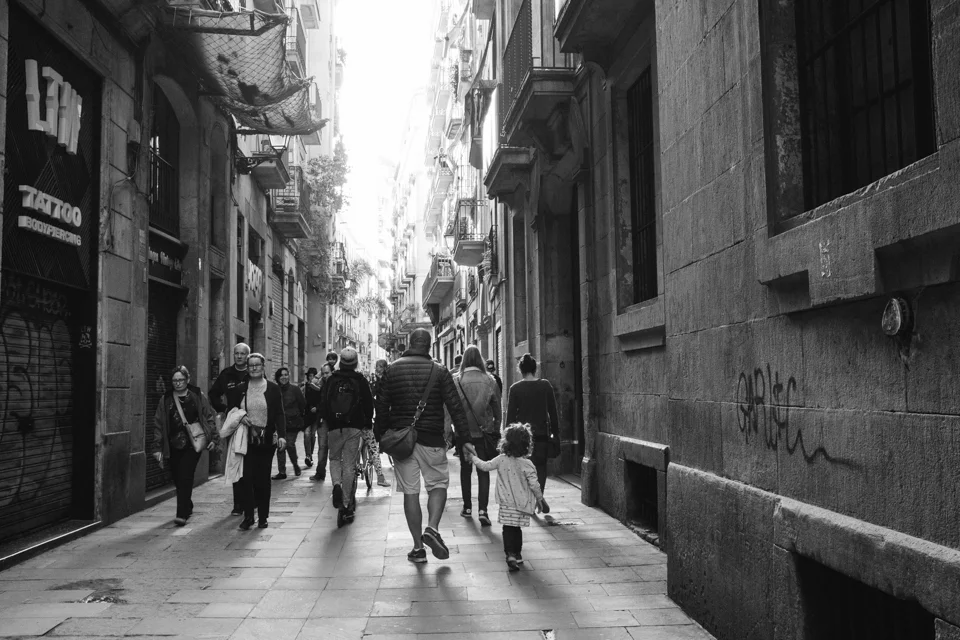 Those Barcelona streets