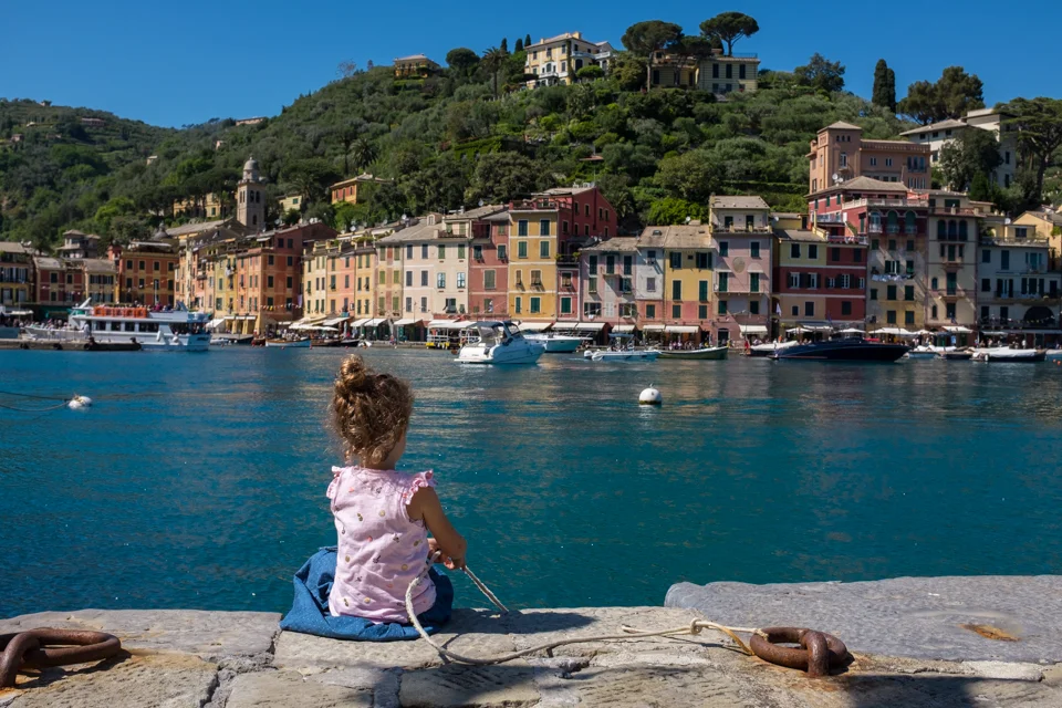 Dropping anchor in Portofino