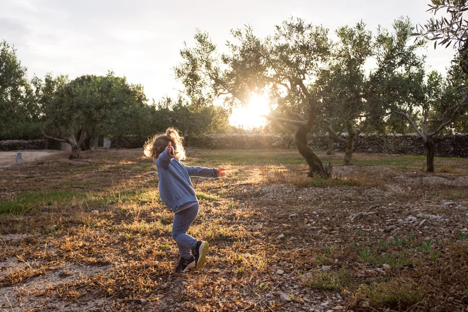 Jumping in the sunshine after the rain