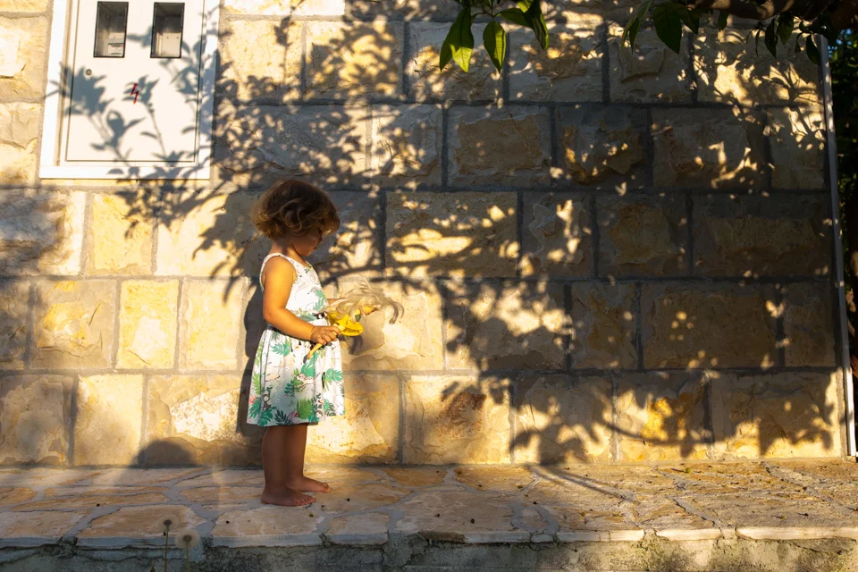 Evening shadows