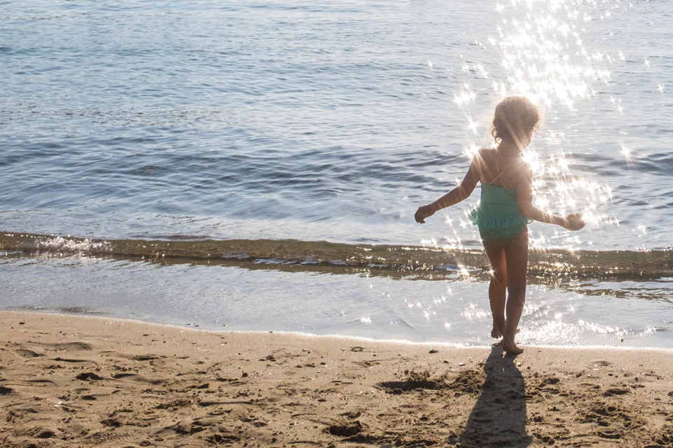 Swimming in sparkles