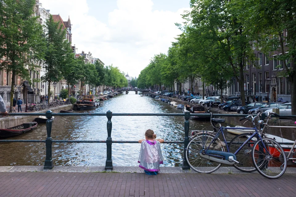 Boat watching on the canals