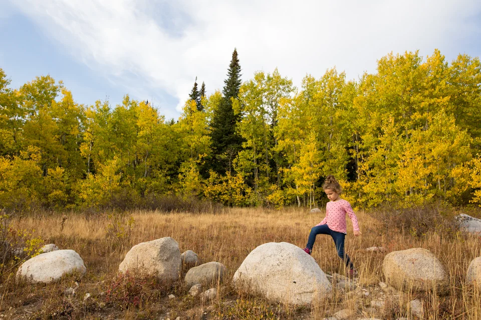 When there are rocks to climb