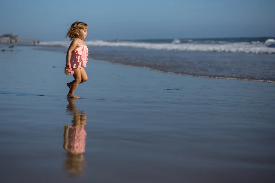 Running to the water