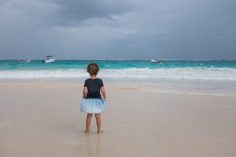 A storm over turquoise
