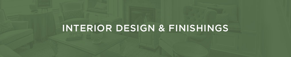 Interior design & finishings