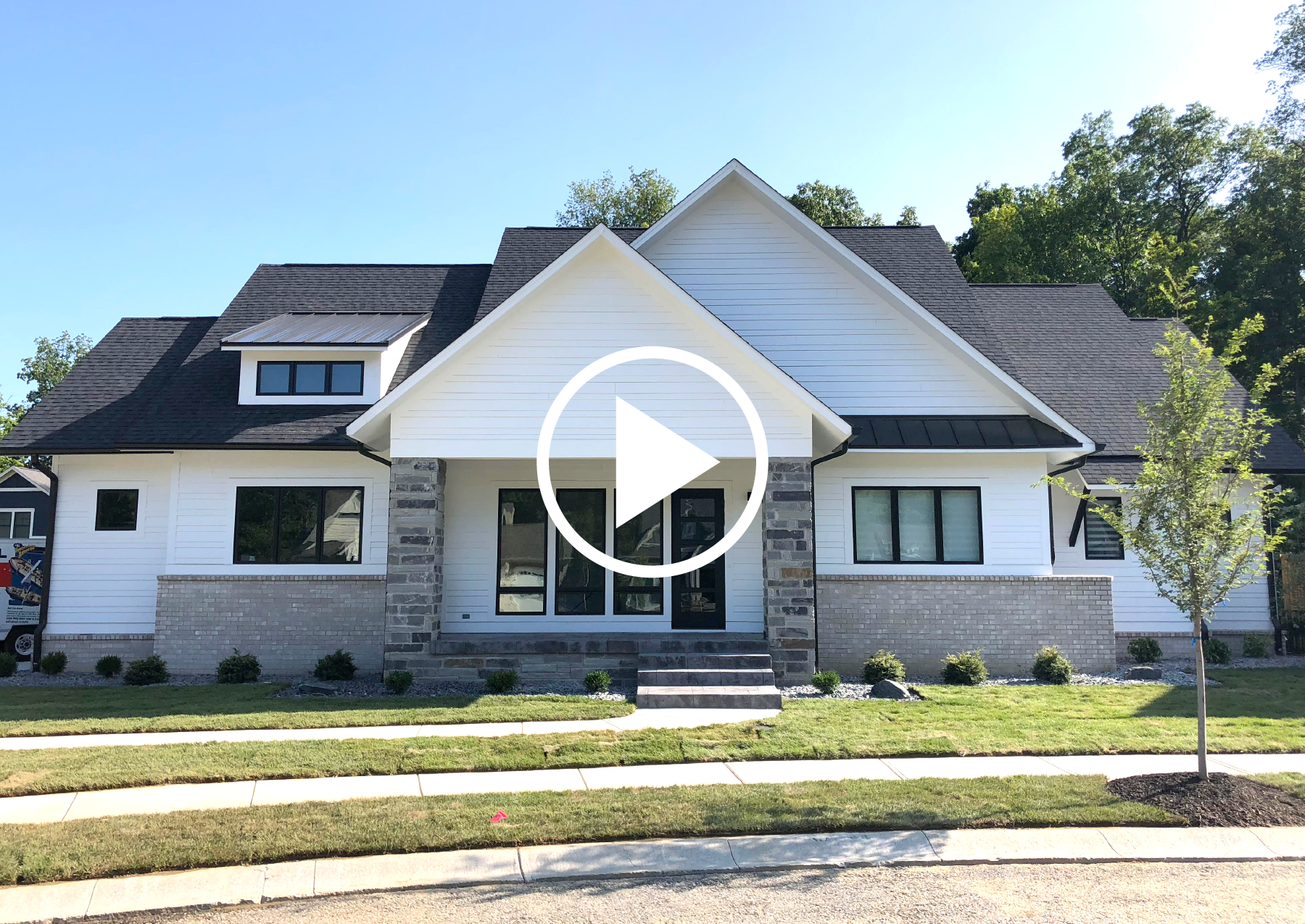 CUSTOM HOME: Modern, 4 Bedroom, Ranch with Basement RE-BUILD IN: Chatham Hills , Maple Ridge or Holliday Farms