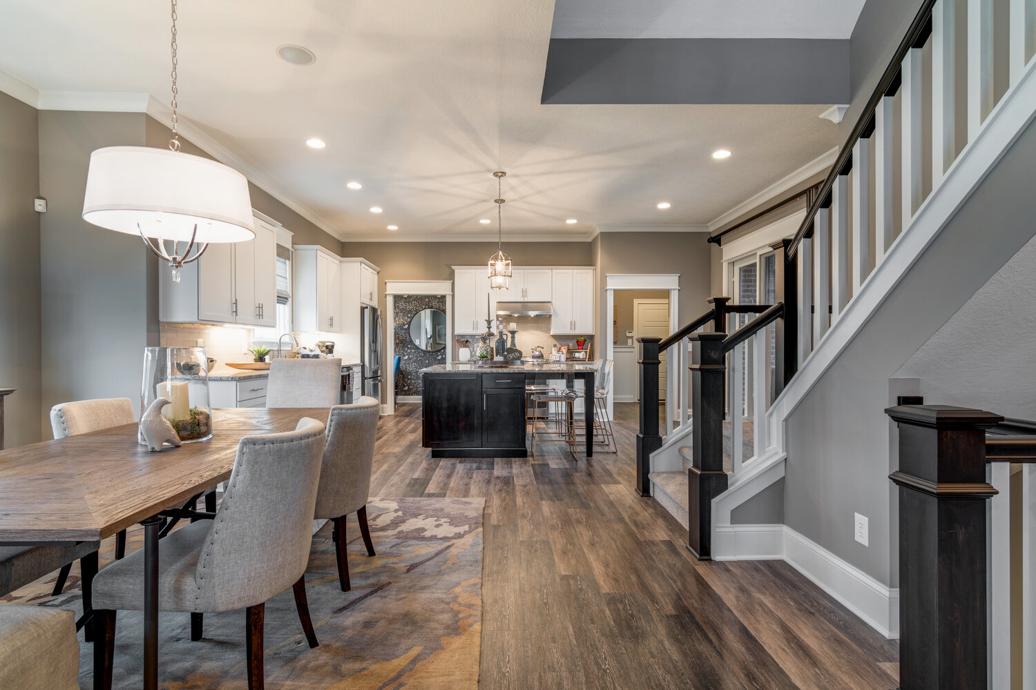 Touring a model home will help you know how the builder views layout and space.